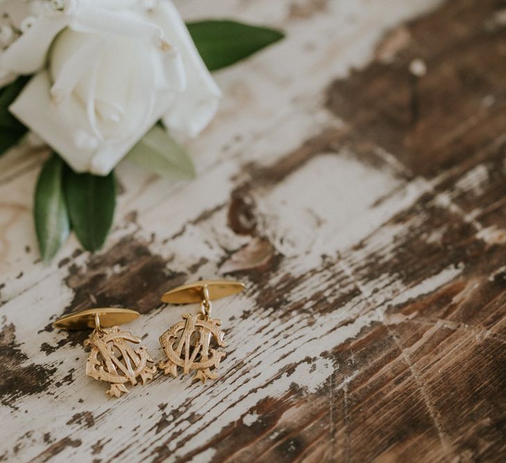 GOld Cufflinks