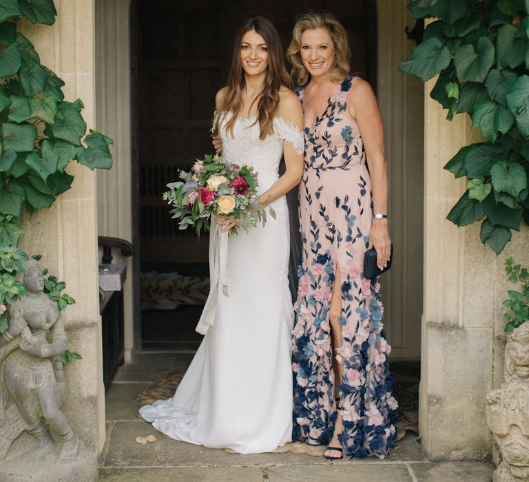 Bride in Lace Custom Made Pronovias Wedding Dress | Contemporary Elegance Wedding in the Countryside  | M &amp; J Photography | Film by Jacob and Pauline