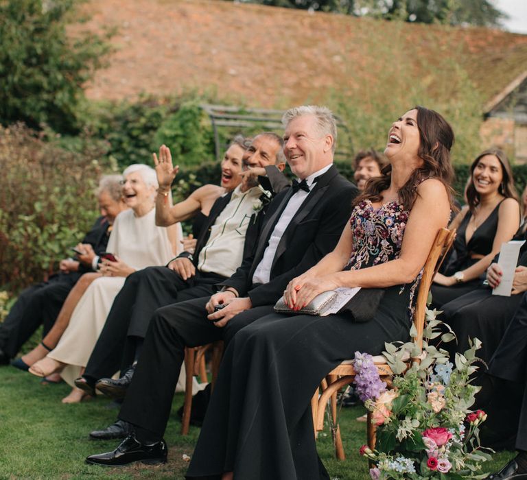 Outdoor Wedding Ceremony | Contemporary Elegance Wedding in the Countryside  | M &amp; J Photography | Film by Jacob and Pauline