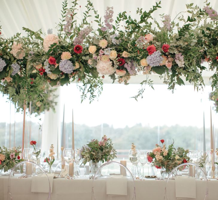 WILLOWGOLD Floral Design | Marquee Reception | Contemporary Elegance Wedding in the Countryside  | M &amp; J Photography | Film by Jacob and Pauline