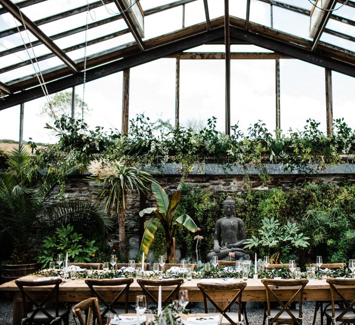 Botanical Glasshouse Wedding at Anran in Devon