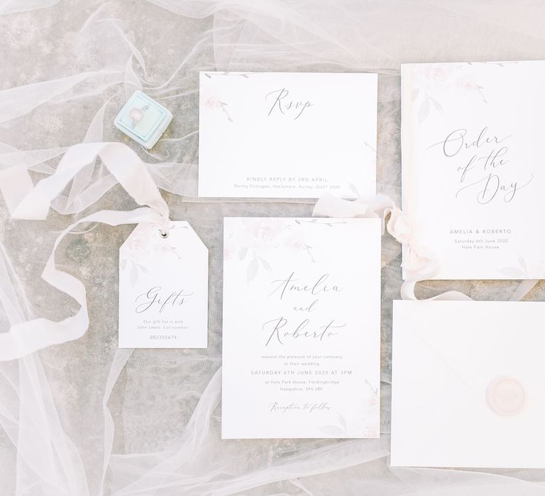 Elegant Wedding Stationery Suite