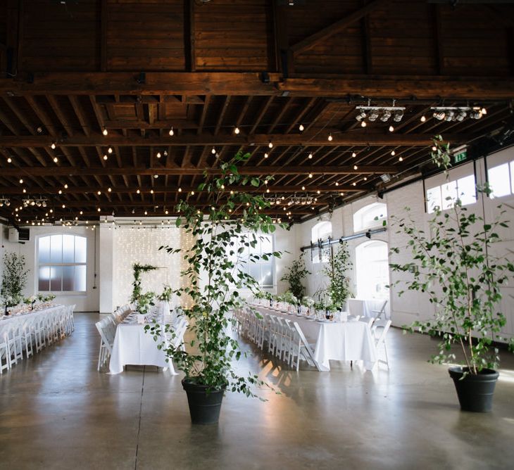 Modern Warehouse Wedding in London at Trinity Buoy Wharf. Images by Captured by Katrina Photography