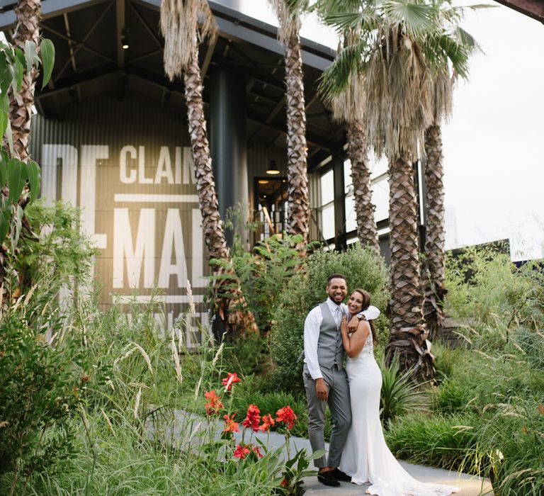 Modern Warehouse Wedding in London at Trinity Buoy Wharf. Images by Captured by Katrina Photography