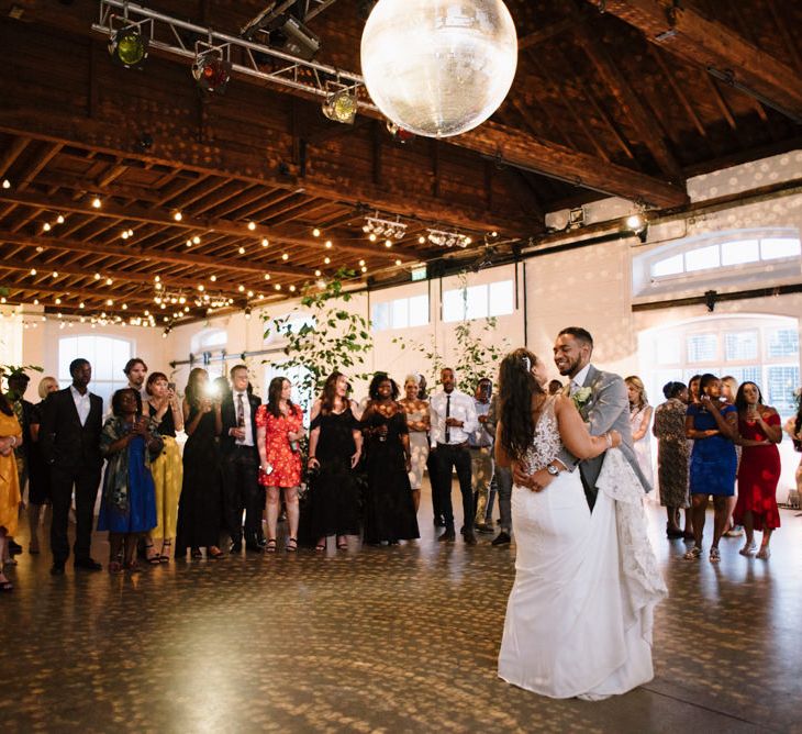 Modern Warehouse Wedding in London at Trinity Buoy Wharf. Images by Captured by Katrina Photography