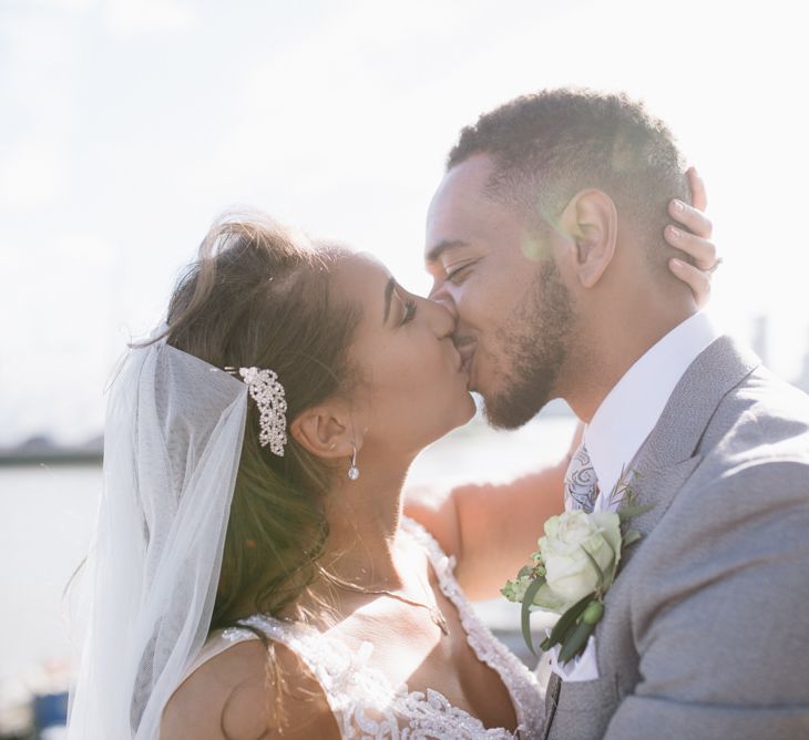 Modern Warehouse Wedding in London at Trinity Buoy Wharf. Images by Captured by Katrina Photography