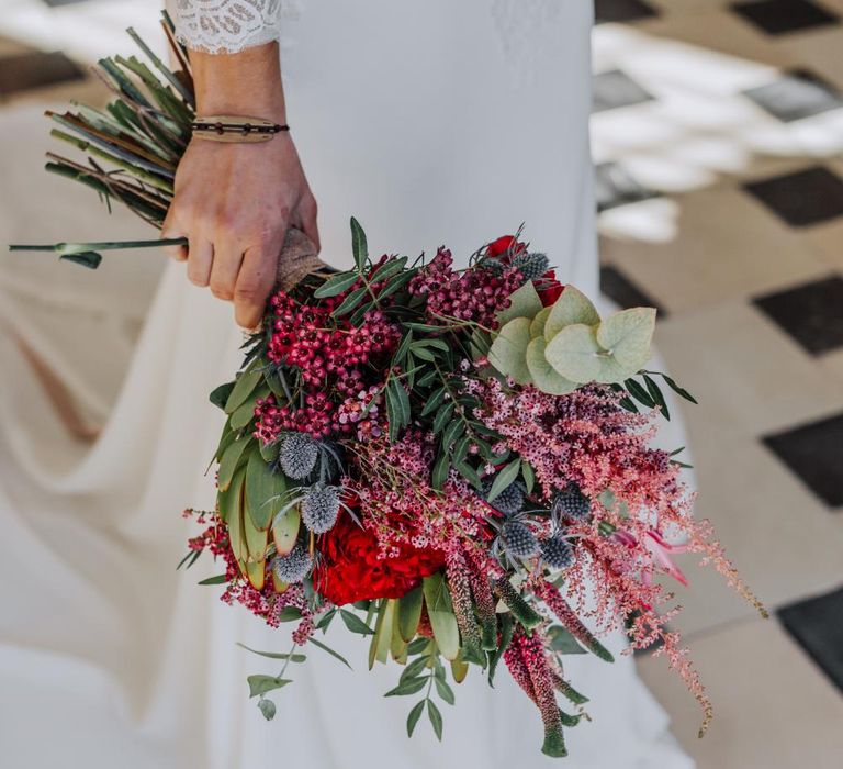 Outdoor Wedding by the Beach at Marqués de Montemolar, Spain, Planned &amp; Styled by Paloma Cruz Eventos | Water Sports Theme with Surf Boards Table Plan | Rubén Hernández Bridal Separates | Paco &amp; Aga Photography