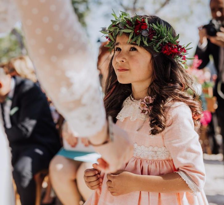 Outdoor Wedding by the Beach at Marqués de Montemolar, Spain, Planned &amp; Styled by Paloma Cruz Eventos | Water Sports Theme with Surf Boards Table Plan | Rubén Hernández Bridal Separates | Paco &amp; Aga Photography