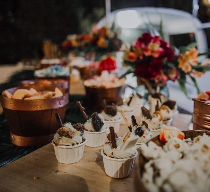 Outdoor Wedding by the Beach at Marqués de Montemolar, Spain, Planned &amp; Styled by Paloma Cruz Eventos | Water Sports Theme with Surf Boards Table Plan | Rubén Hernández Bridal Separates | Paco &amp; Aga Photography