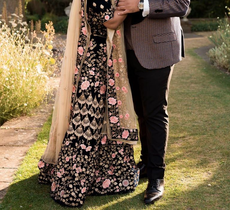 bride and groom-robe portraits for Engagement shoot