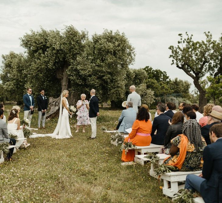 Masseria Moroseta wedding ceremony