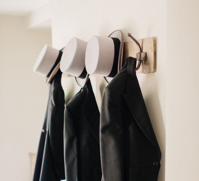 Top Hat And Tails For Groomsmen By Moss Bros. // Image By M&amp;J Photography