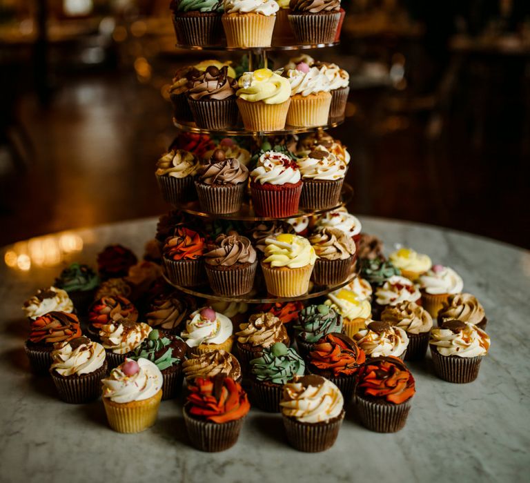 Cupcake wedding cake