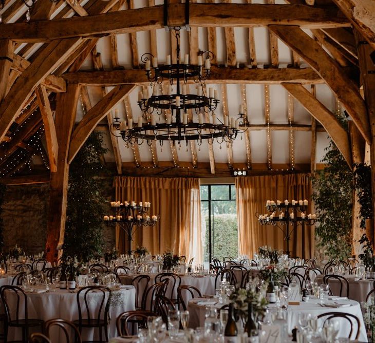 Wedding reception at Tithe Barn Bolton Abbey