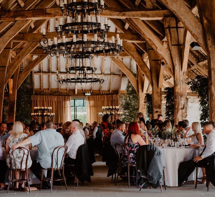 Wedding reception at Tithe Barn Bolton Abbey