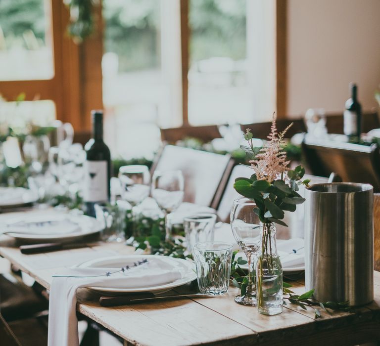 Rustic Place Setting // Image By Ross Talling Photography