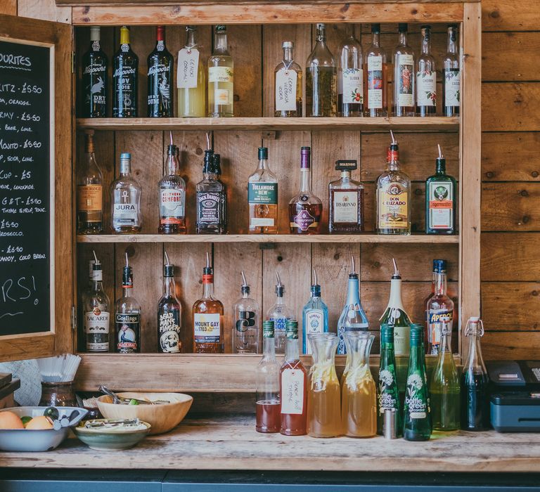 Bar At Nancarrow Farm // Image By Ross Talling Photography