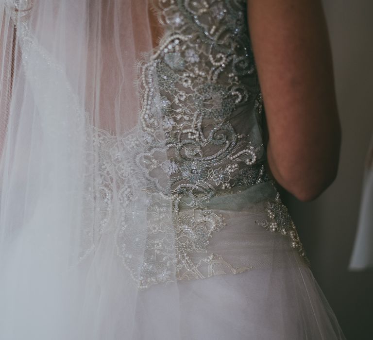 Jane Bourvis Wedding Gown // Image By Ross Talling Photography