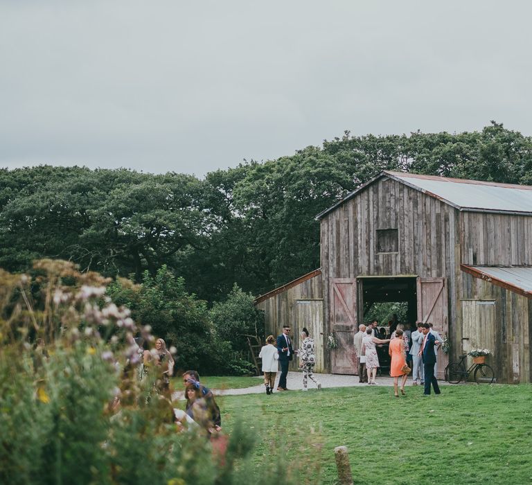 Nancarrow Farm Cornwall Wedding // Image By Ross Talling Photography