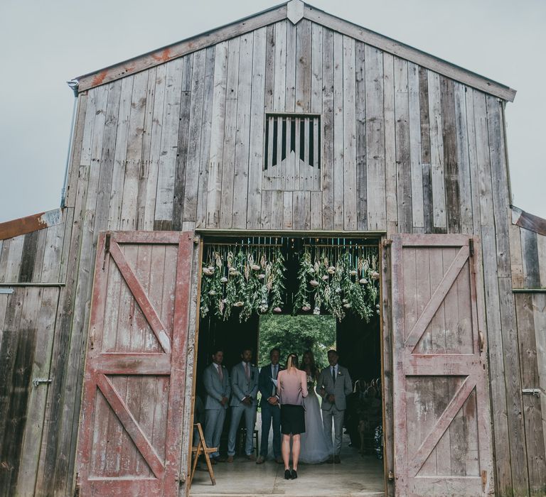 Wedding Ceremony Nancarrow Farm // Image By Ross Talling Photography