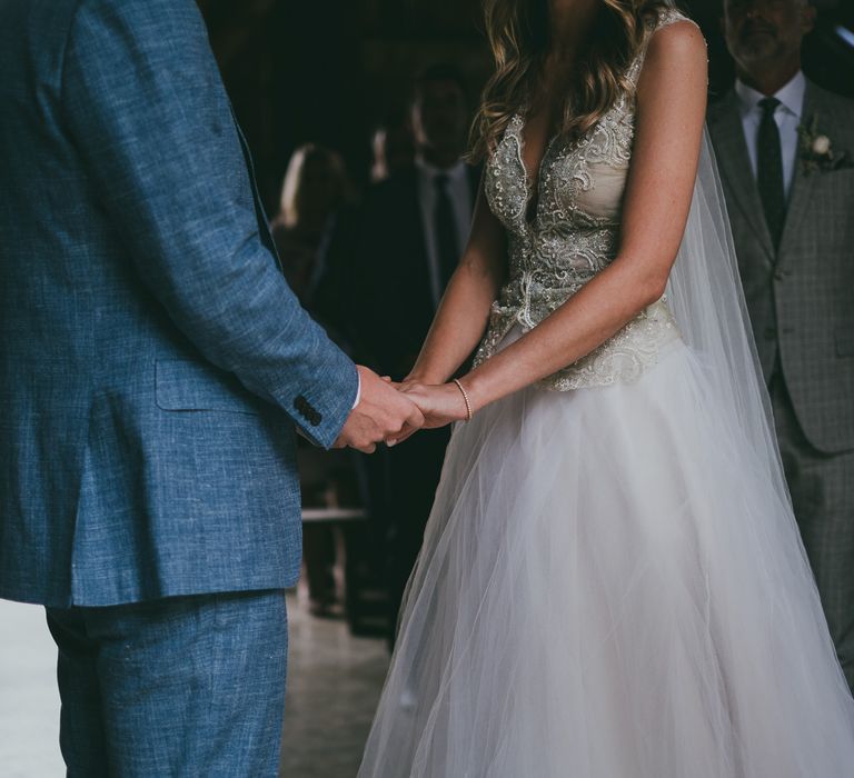 Wedding Ceremony Nancarrow Farm // Image By Ross Talling Photography