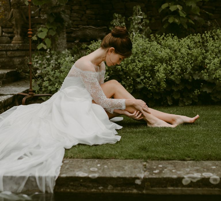 The Enchanted April Bridal Collection For 2019 From Naomi Neoh The Lost Orangery From Unique Home Stays Images Adam And Grace Photographers And Sophia Veres