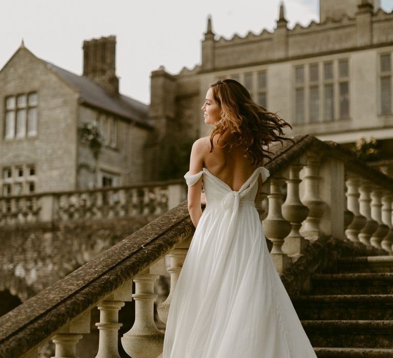 The Enchanted April Bridal Collection For 2019 From Naomi Neoh The Lost Orangery From Unique Home Stays Images Adam And Grace Photographers And Sophia Veres