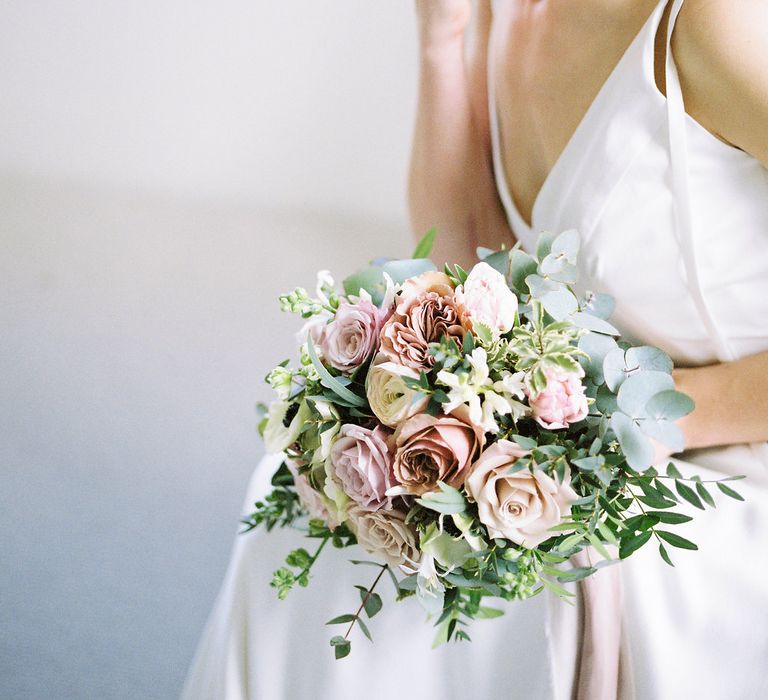 Naomi Neoh Wedding Dress For Blush Pink Ballet Inspired Wedding Shoot At Pynes House // Image By Imogen Xiana // Pudding Bridge Wedding Planning