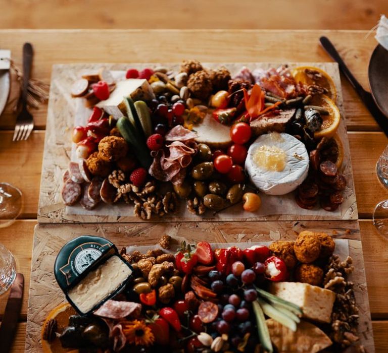 Grazing board for wedding