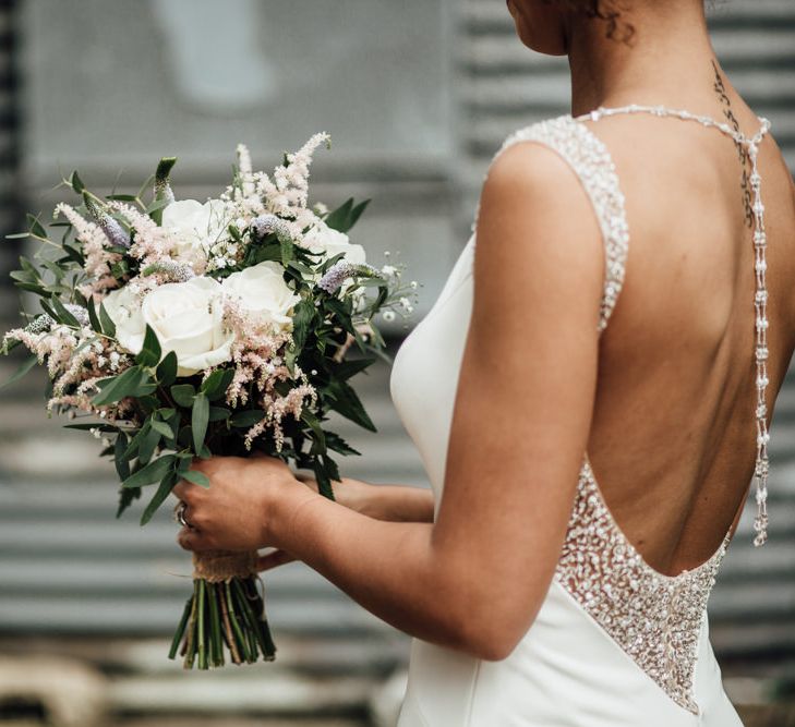 Caribbean Influenced Wedding Kingsthorpe Lodge Barn With Steel Band And Bride In Maggie Sottero Images From Ania Ames Photography