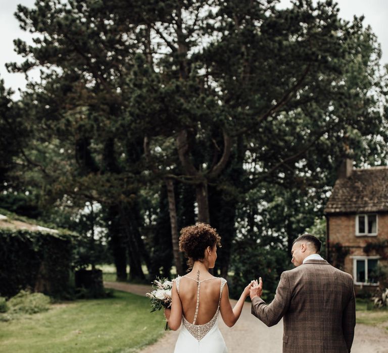 Caribbean Influenced Wedding Kingsthorpe Lodge Barn With Steel Band And Bride In Maggie Sottero Images From Ania Ames Photography