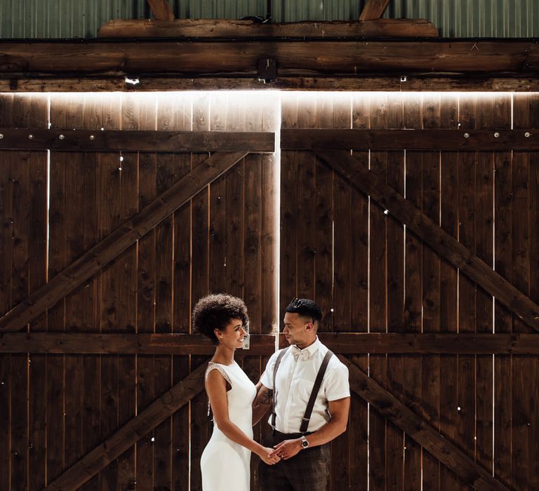 Caribbean Influenced Wedding Kingsthorpe Lodge Barn With Steel Band And Bride In Maggie Sottero Images From Ania Ames Photography