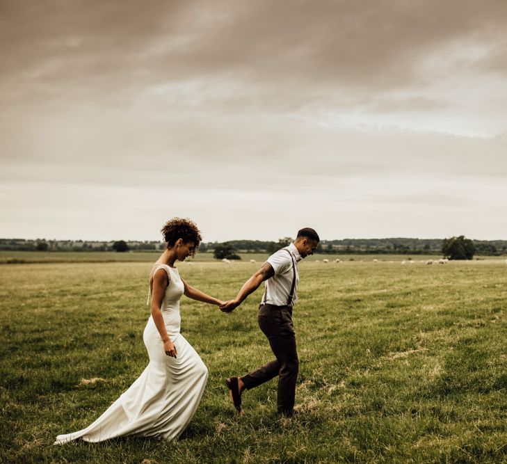 Caribbean Influenced Wedding Kingsthorpe Lodge Barn With Steel Band And Bride In Maggie Sottero Images From Ania Ames Photography