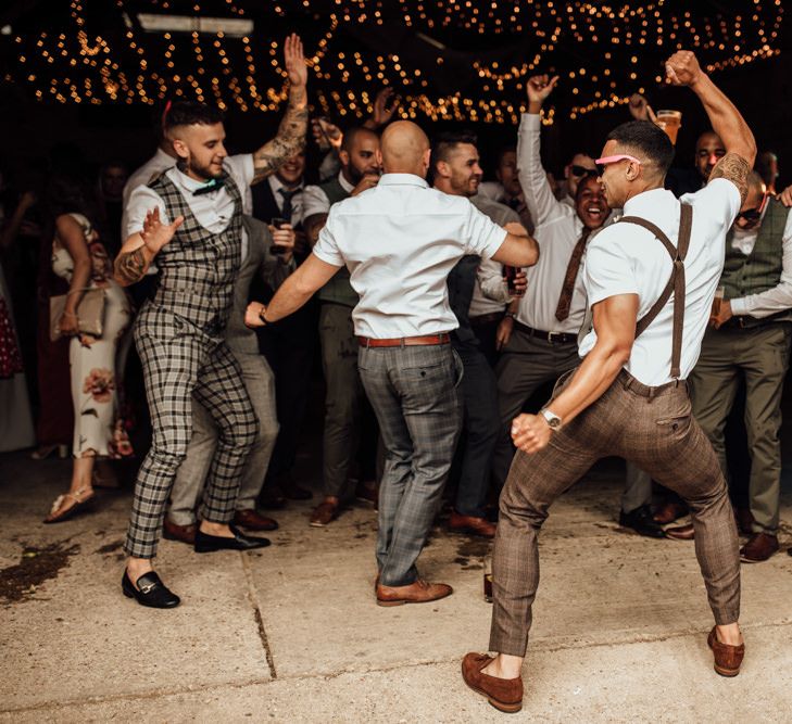 Caribbean Influenced Wedding Kingsthorpe Lodge Barn With Steel Band And Bride In Maggie Sottero Images From Ania Ames Photography