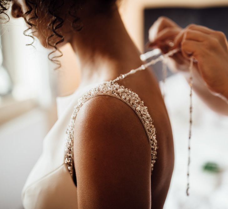 Caribbean Influenced Wedding Kingsthorpe Lodge Barn With Steel Band And Bride In Maggie Sottero Images From Ania Ames Photography