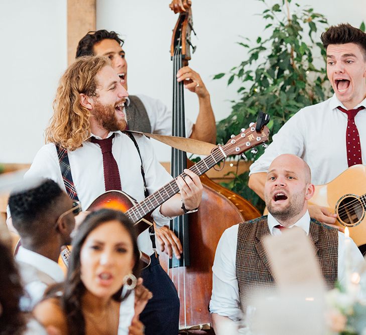 Wedding Entertainment |  | Rustic Greenery Wedding at Cripps Barn Cotswolds | Wedding_M Photography