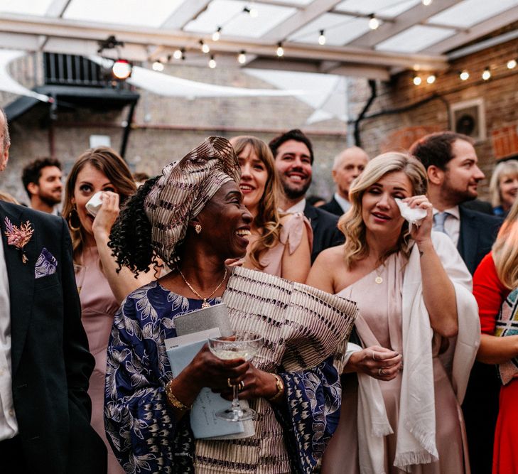 Wedding Guest in Traditional African Dress