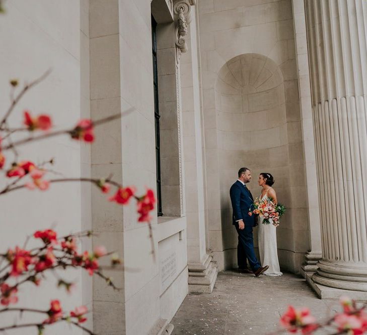 City Wedding Celebration At Old Marylebone Town Hall