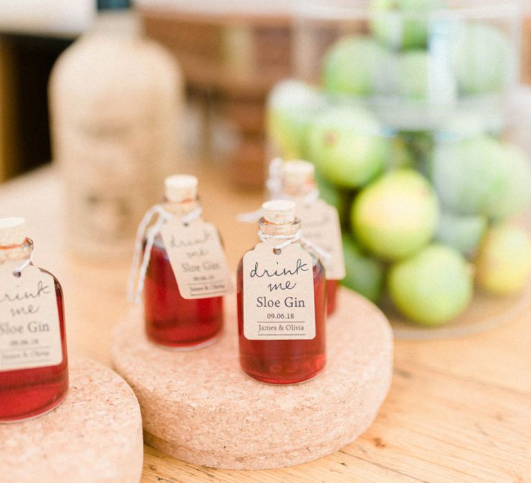 Miniature Slow Gin Wedding Favours