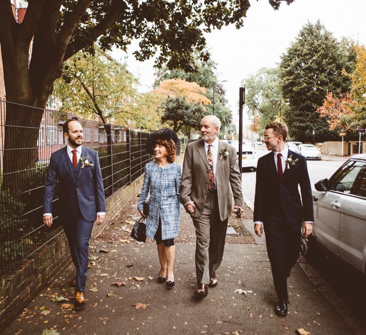 Wedding Guests | Autumn City Wedding at Clissold House,  West Reservoir Centre | A Thing Like That Photography