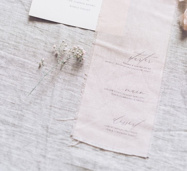 Vine in the Wild Wedding Stationery Suite | Sophisticated Pastel Wedding Inspiration from Jean Jackson Couture | Emma Pilkington Photography