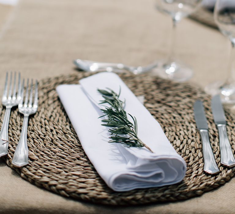 White, Pink &amp; Green Outdoor Spanish Wedding at Binissatí in Mallorca, Spain | Planned by Pasión Eventos | Wedding Dresses by Marta Planella | Marta Kowalska Photography