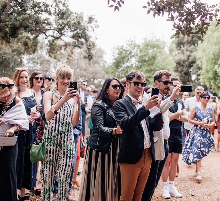 White, Pink &amp; Green Outdoor Spanish Wedding at Binissatí in Mallorca, Spain | Planned by Pasión Eventos | Wedding Dresses by Marta Planella | Marta Kowalska Photography