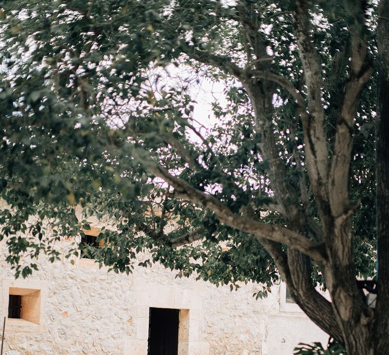 White, Pink &amp; Green Outdoor Spanish Wedding at Binissatí in Mallorca, Spain | Planned by Pasión Eventos | Wedding Dresses by Marta Planella | Marta Kowalska Photography