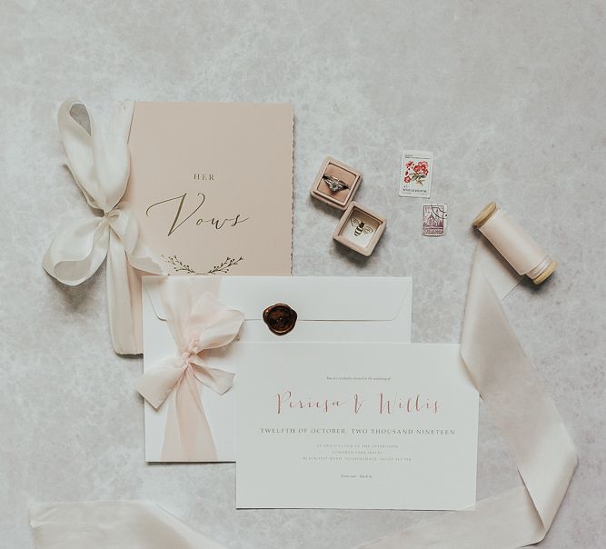 Wedding stationery by Lilac and White