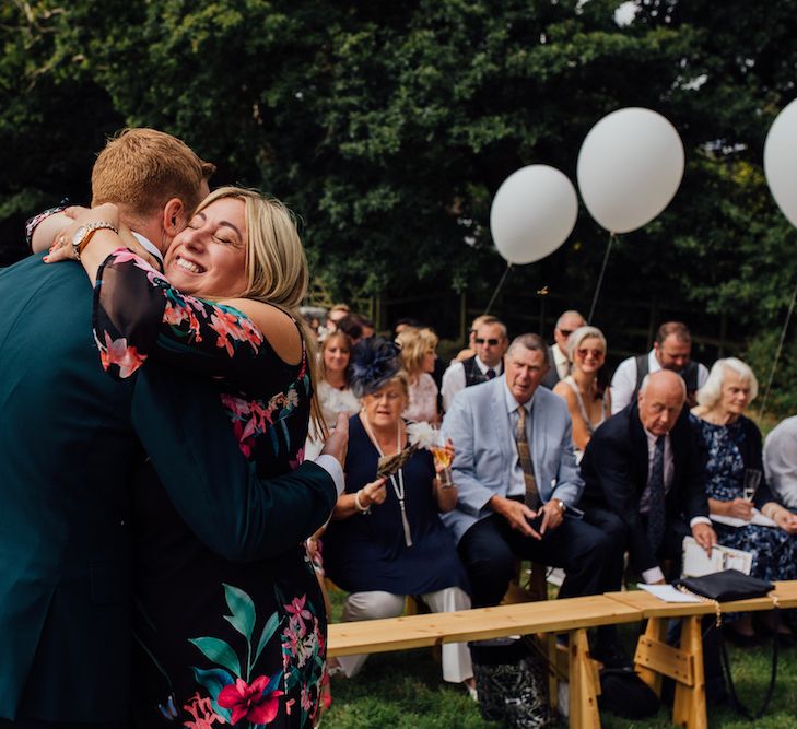 Outdoor Wedding Ceremony &amp; Tipi Reception Planned by Benessamy Events | Red on Blonde Photography