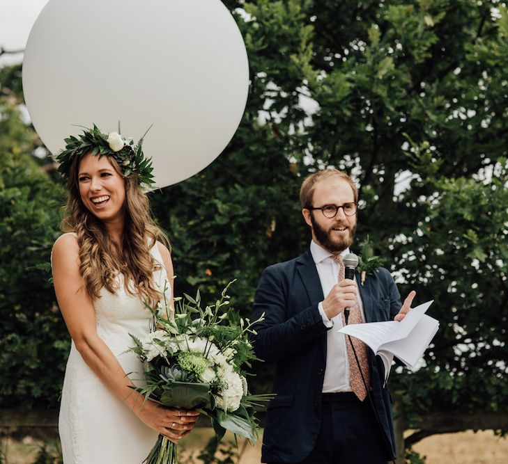 Outdoor Wedding Ceremony &amp; Tipi Reception Planned by Benessamy Events | Red on Blonde Photography