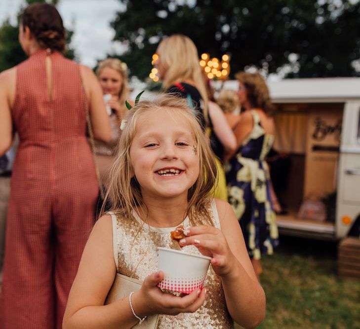 Wedding Guests | Outdoor Wedding Ceremony &amp; Tipi Reception Planned by Benessamy Events | Red on Blonde Photography