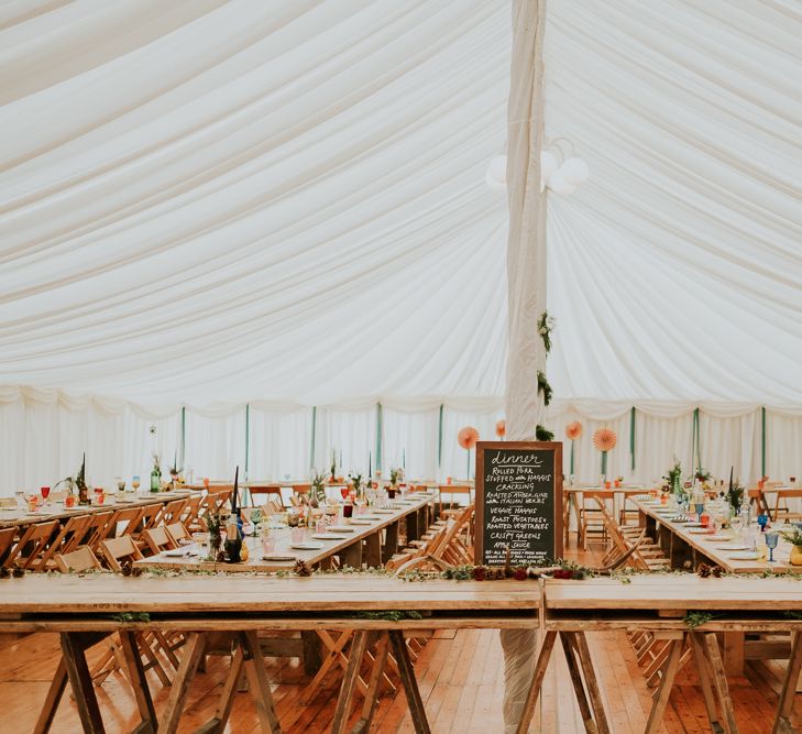 Ravensheugh Log Cabin DIY Wedding With Bride In Vintage Inspired Outfit And Groom In Kilt Virginia's Vintage Hire Photography By Joanna Nicole