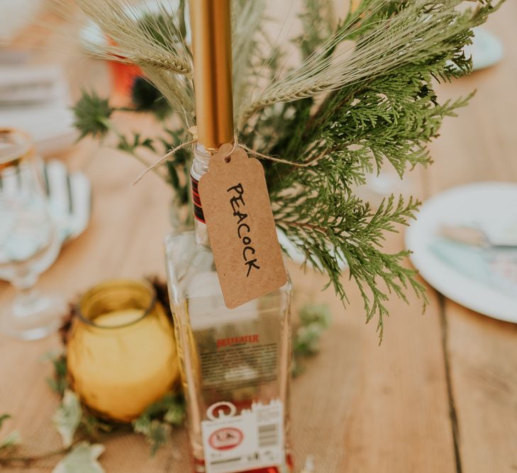 Ravensheugh Log Cabin DIY Wedding With Bride In Vintage Inspired Outfit And Groom In Kilt Virginia's Vintage Hire Photography By Joanna Nicole